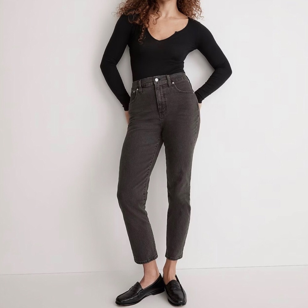 Madewell The Perfect Vintage Jeans in Lunar Black Size 29